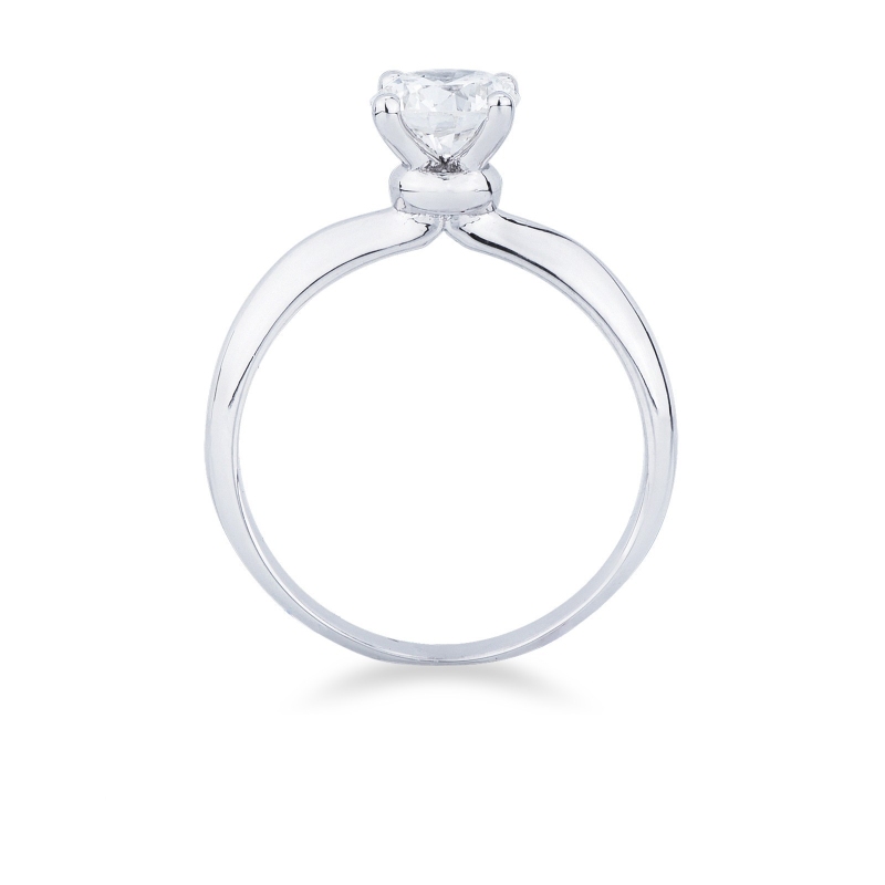 Anello fidanzamento Sospiro con diamante 1 ct