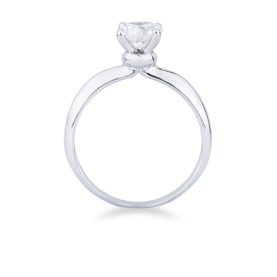 Anello fidanzamento Sospiro con diamante 1 ct