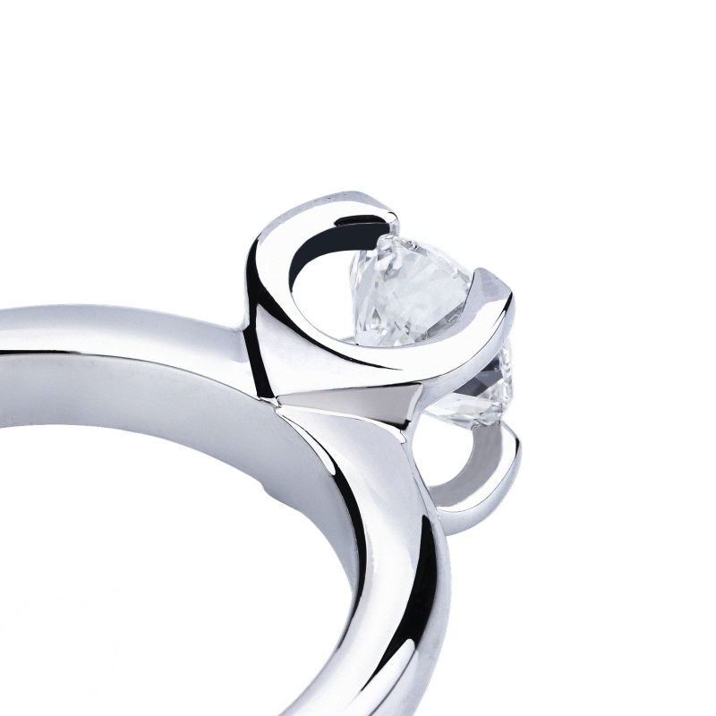 Anello Fidanzamento Legame con diamante 1 Carato