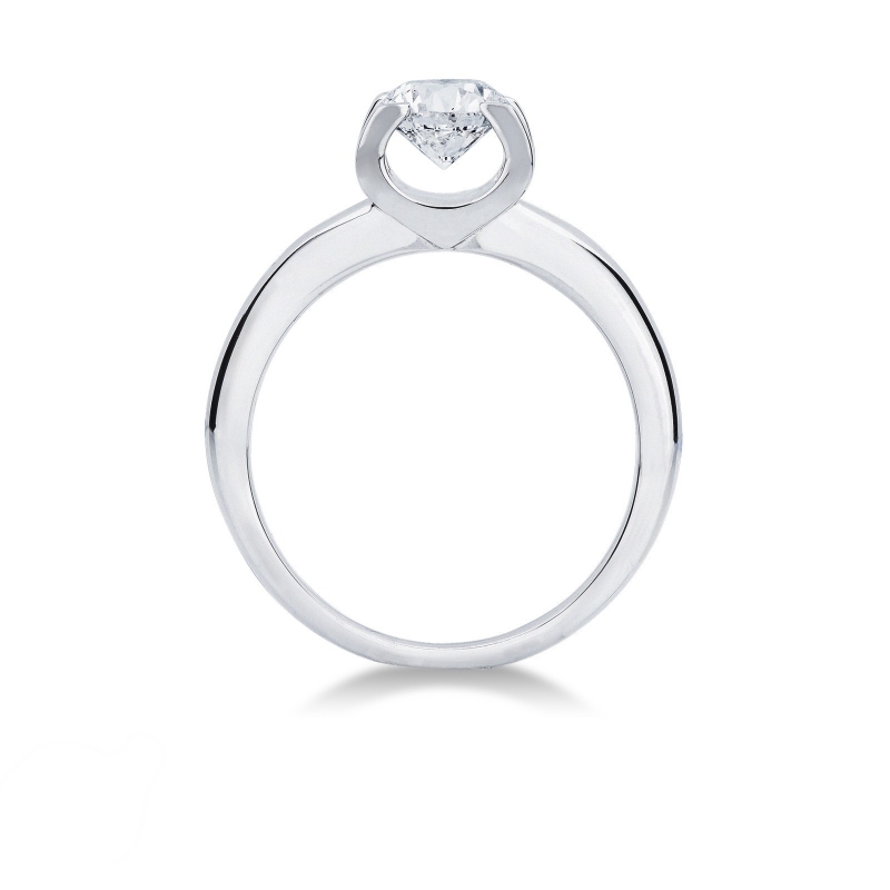 Anello Fidanzamento Legame con diamante 1 Carato