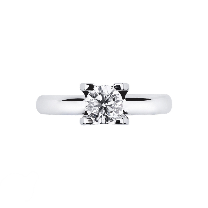 Anello Fidanzamento Legame con diamante 1 Carato