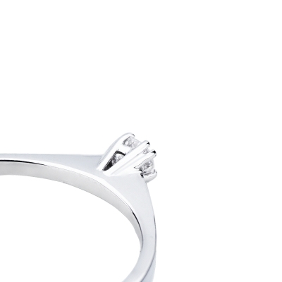 Anello proposta Amore Mio Tesoro 0,10 ct