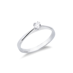 Anello proposta Amore Mio Tesoro 0,15 ct