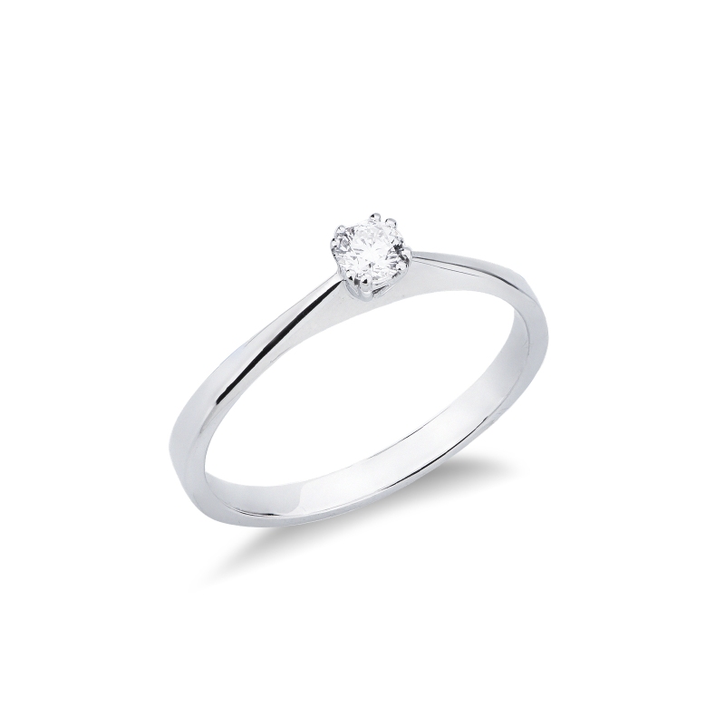 Anello proposta Amore Mio Tesoro 0,15 ct
