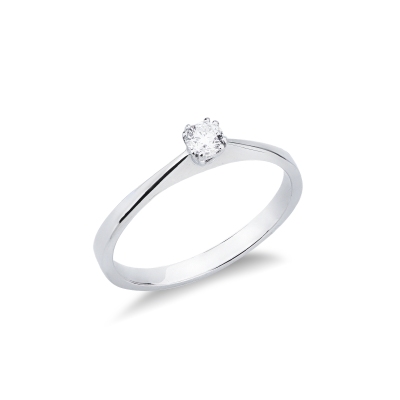 Anello proposta Amore Mio Tesoro 0,15 ct