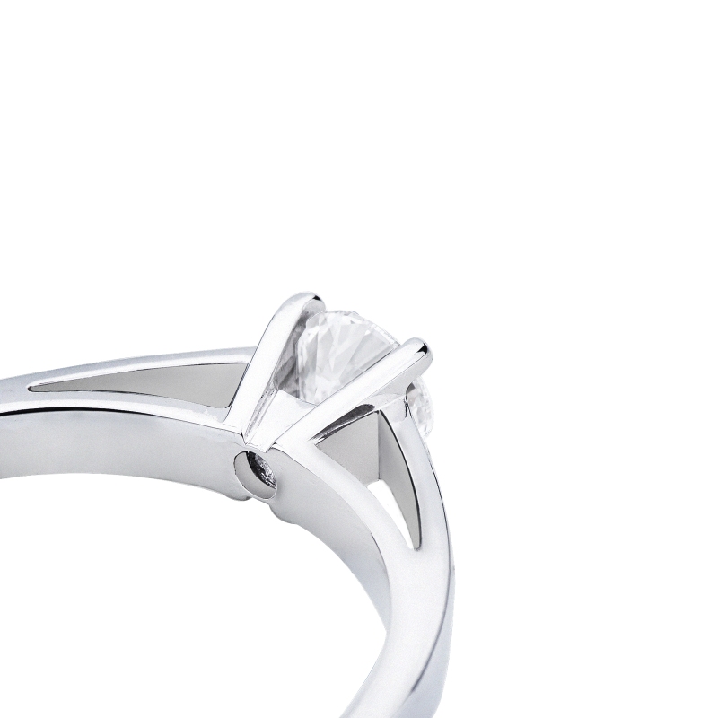 Anello da proposta Passione 0,40 ct in Oro Bianco 18k