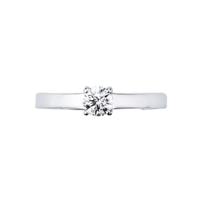 Anello da proposta Passione 0,40 ct in Oro Bianco 18k