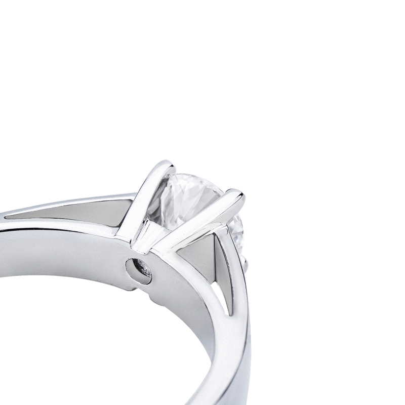 Anello di fidanzamento Passione diamante 0,50 ct Oro Bianco 