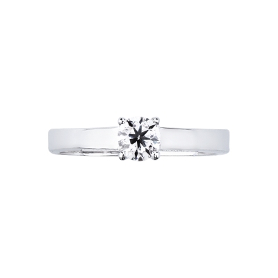 Anello di fidanzamento Passione diamante 0,50 ct Oro Bianco 