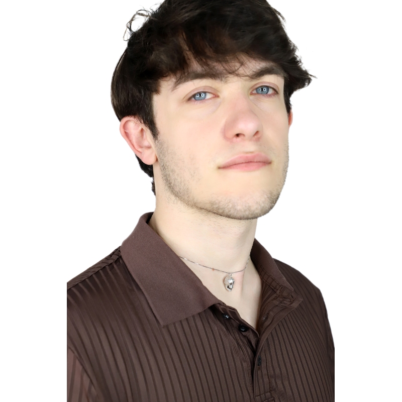 Collana in oro bianco 18k con ciondolo teschio diamanti