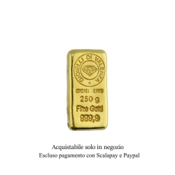 Gold ingot, 250 gr