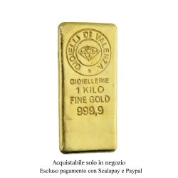 Gold ingot, 1 kg