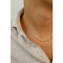 Groumette chain in 18k yellow gold 2