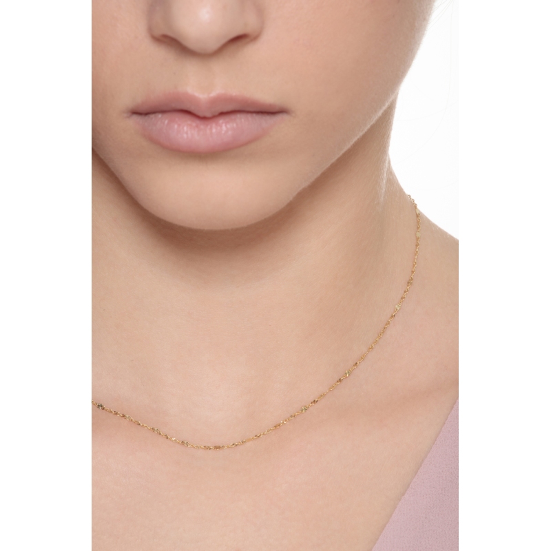 Yellow gold 18k Thin chain