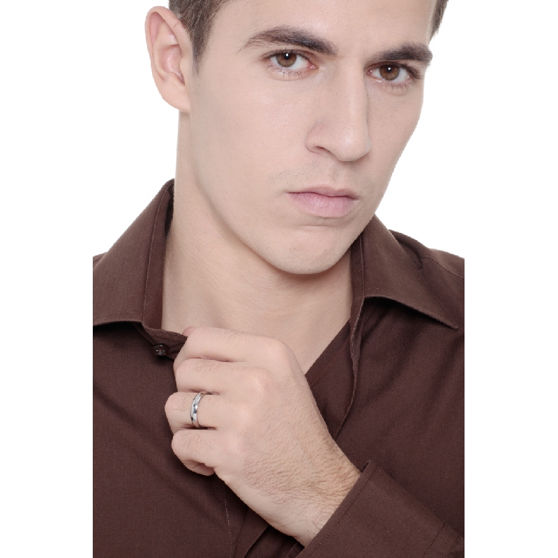 Fede Unoaerre Comoda 4 mm in oro bianco 18k