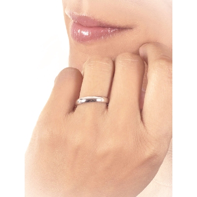 Fede Unoaerre Classica In Oro Bianco 750