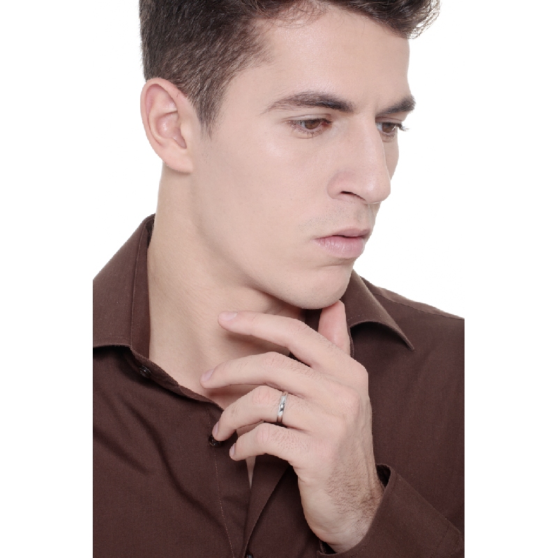 Fede Unoaerre in oro bianco 18k, modello Classica