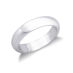 Fede Unoaerre classica in oro bianco 18k