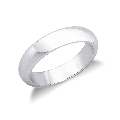 Fede Unoaerre classica in oro bianco 18k