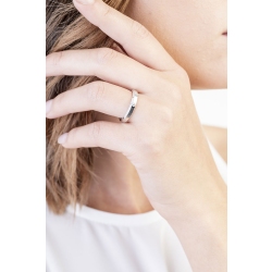 Fede Unoaerre Hydra in oro bianco 18k con diamante 2