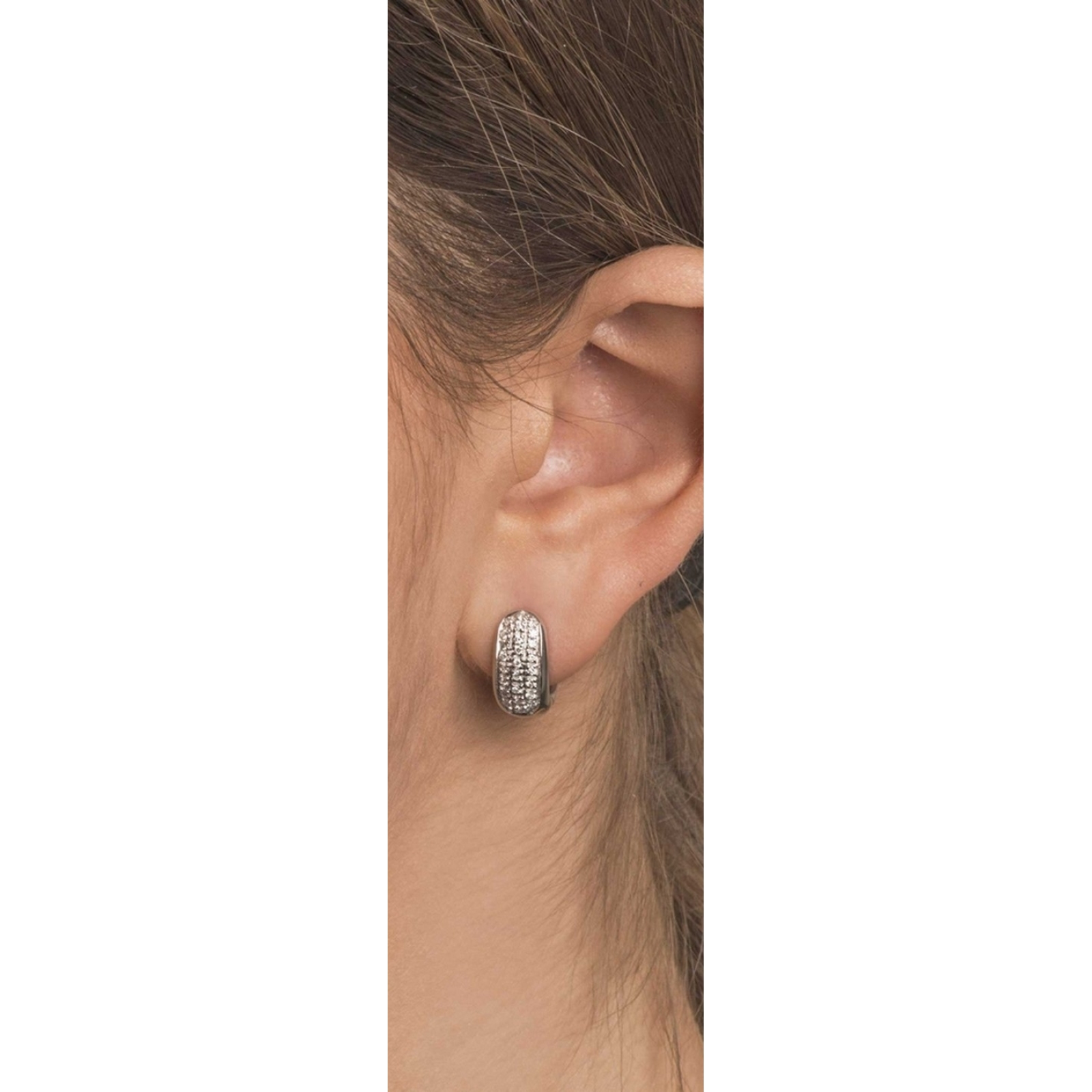 Orecchino a cerchio Huggie in oro massiccio 14K, cerchio per lobo superiore da 6 mm o 8 mm, delicato regalo di San Valentino ipoallergenico per lui o per lei - Italia