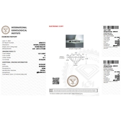Diamante Certificato IGI   CT 0,31   D   VS 1 2