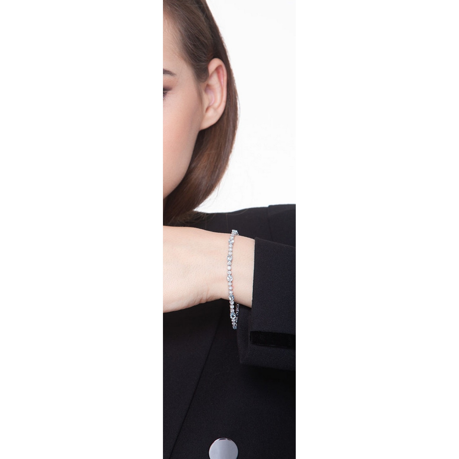10:10 Bracciale Elasticizzato Con Pietre Naturali Onice 8mm E Simboli Marinari In Acciaio Inox – Made In Italy - 3