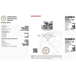 Diamante Certificato IGI   CT 0,40   F   VS 1 2