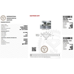 Diamante Certificato IGI   CT 0,31   E   VVS 2 2