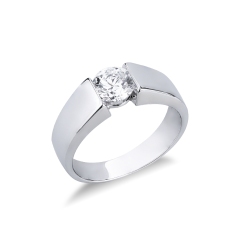 MONTATURA SOLITARIO INCASS.BATTUTA. PER DIAMANTE DA 0.85CT a 0.95CT 2