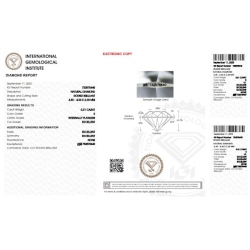 Diamante Certificato IGI   CT 0,31   E  I.F. 2