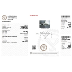 Diamante Certificato IGI   CT 0,32   E   I.F. 2
