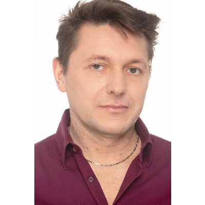 18k white gold byzantine chain, 40 cm