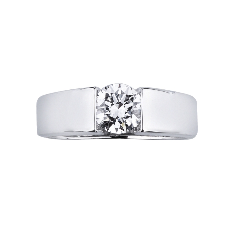 SOLITARIO 1CT  G VS2  INCASSATURA BATTUTA