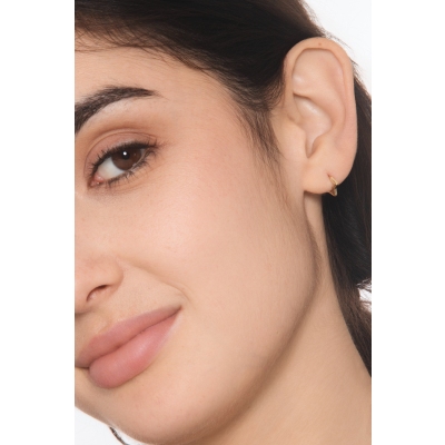 Orecchini stelline in oro giallo 18k