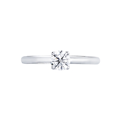 Anello di fidanzamento Essenza oro bianco 0,50 ct