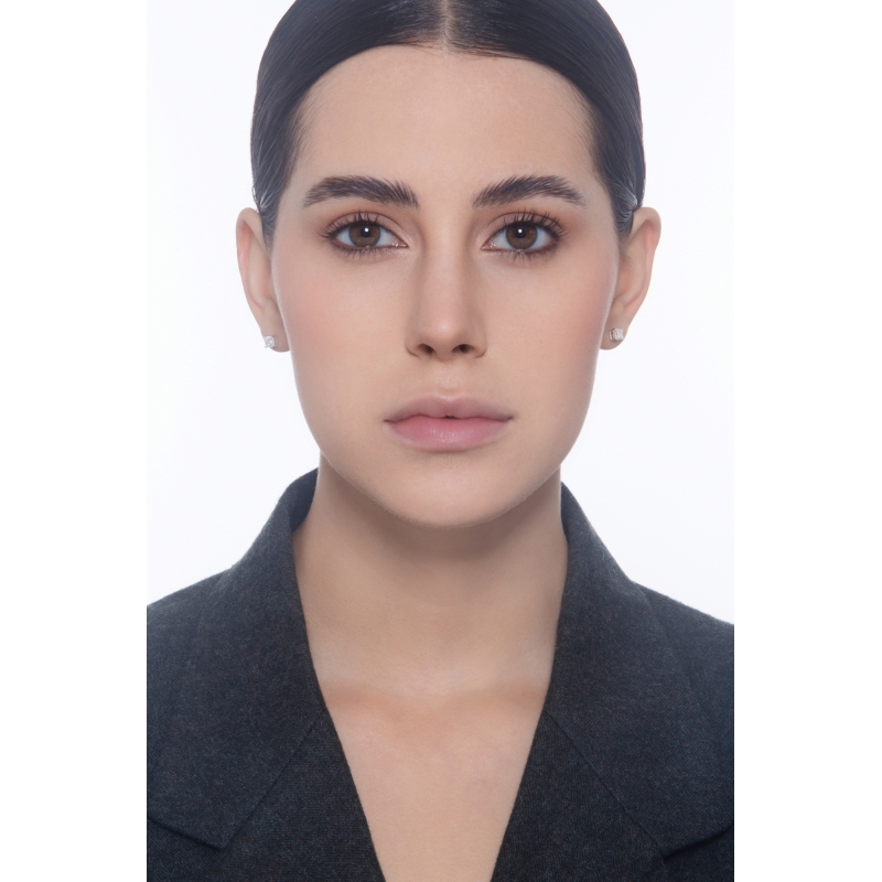 ORECCHINI PUNTO LUCE FILO 4 PUNTE PRINCESS F/VS,  vedere dati singole matricole