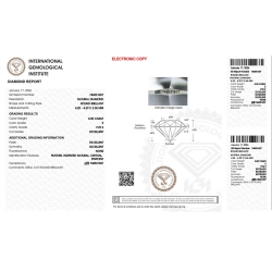 Diamante Certificato IGI   CT 0,30   E   VVS 2 2