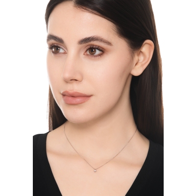 CIONDOLO PUNTO LUCE GRIFFE ROMBO SOTTILE