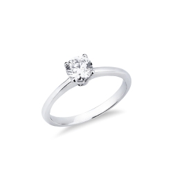 SOLITARIO LINEARE 4GRIFFE   CT 0,70