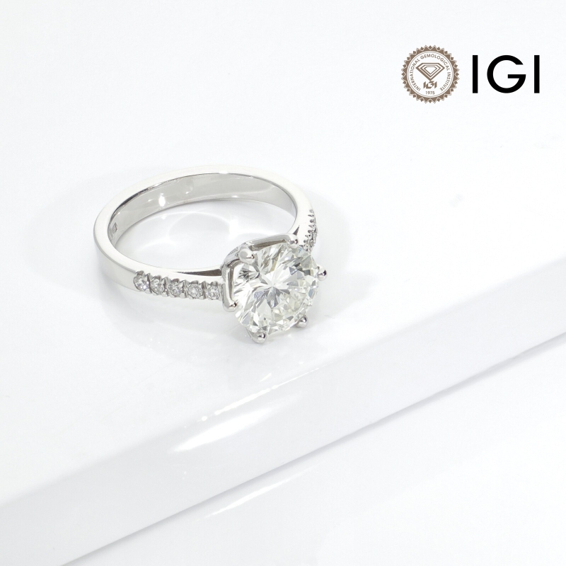 DIA2,29ct J VVS2 IGI $502196799 mod.Sara 6grif(br.laterali G VS)###,pezzo unico