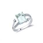 Anello acquamarin...