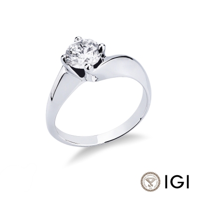 Anello di fidanzamento Emozione con diamante 0.90 ct 