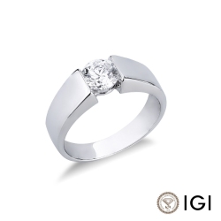 SOLITARIO CT 0,90 G VS2.   INCASSATURA BATTUTA