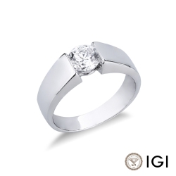 SOLITARIO 1CT  G VS2  INCASSATURA BATTUTA
