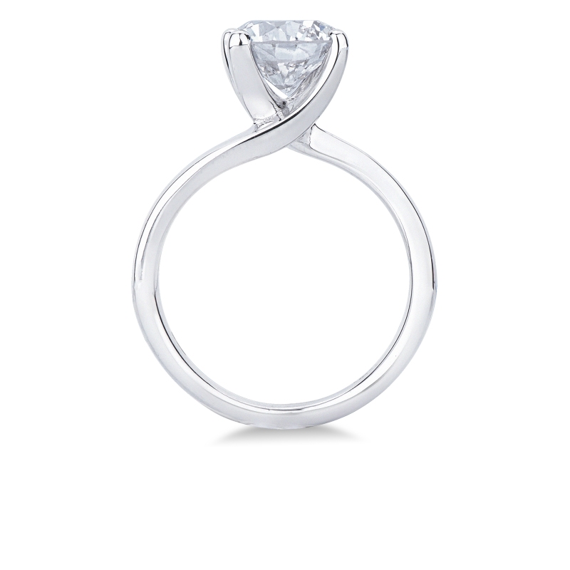 DIA 2.06CT E VS1 IGI$571385991 MONTATO SOLITARIO VALENTINO SO02, pezzo unico