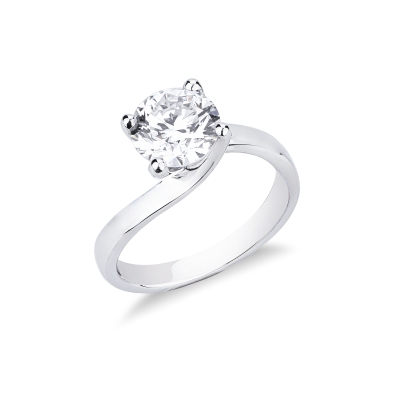 DIA 2.06CT E VS1 IGI$571385991 MONTATO SOLITARIO VALENTINO SO02, pezzo unico