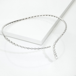 GIROCOLLO CHOKER CON BRILLANTI