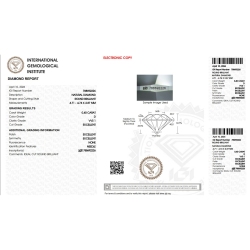 Diamante Certificato IGI   CT 0,40  D  VVS 1 2