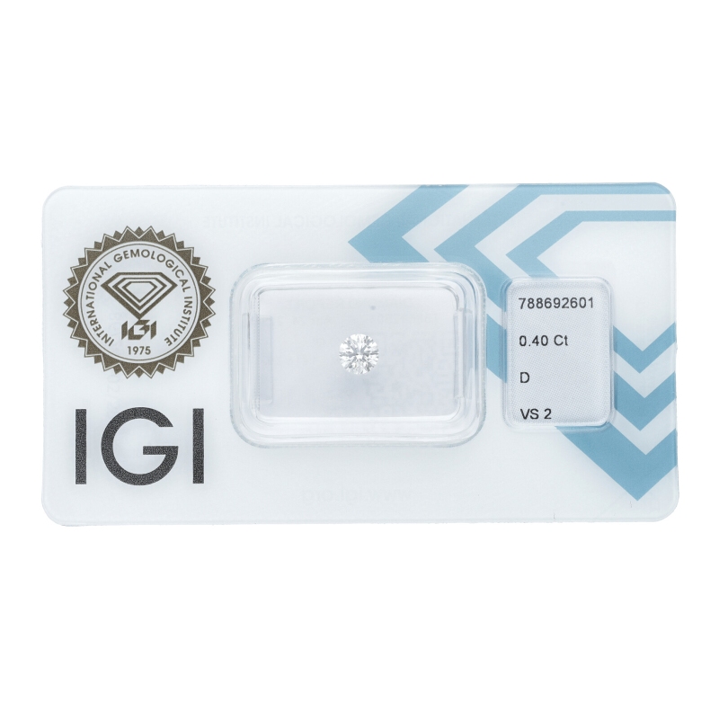 DIA 0.40CT D VS2 IGI$788692601
